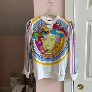 Versace Medusa face sweatshirt